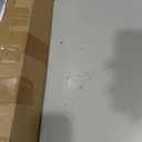 Fullhawl White Desk Wall Gap Filler PVC Plastic Cover Strip, 1 Pc Attachment Long and Wide Gap Filler, Office Desk Wall Gap Filler, Easy Installation, Fits Most Desks, Prevents Items Falling