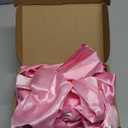 VitalCozy Pink Bow Garland Decor for Coquette Party Decorations, Pre-Strung Pink Satin Ribbon Birthday Party Garland Bow Banner for Valentine Bridal Shower Bachelorette Wedding Birthday Engagement