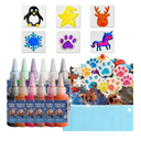 BitsFun Magic Water Elf Toy Kit–Make Your Own Squishies Sensory Toys  10 Xmas Molds, 12 Color Gels  Fun DIY Craft Kits, Birthday Gifts, Party Favors, Stocking Stuffers for Kids Boys Girls Ages 3+