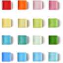 Mymazn 24 Color Refrigerator Magnets - Colorful Fridge Magnets with Cute Decorative Designs for Office, Kitchen, Locker, Glass