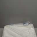 Bedluxe Knee Pillow for Back Sleeping, Leg Pillow Knee Wedge Pillow, Memory Foam Wedge Pillows for Legs Post Surgery, Triangle Pillow for Knee Support, Leg Elevation, Knees Hip Back Pain Relief, White (23.6*18.9*7.9 Inch)