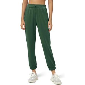 Women's High Waisted Ultra Soft Joggers Running Sweatpants Casual Lounge Pants with Pockets M, Pine Grove