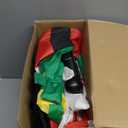 JOYIN 3 FT Tall Christmas Inflatable Santa, Remote Control Blow Up Santa with 360Rotation, Forward & Backward, Rechargeable Walking with Build-in LED & Music for Xmas Party Indoor Outdoor Decor