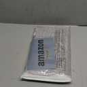 DriftAway Double Layer Linen Blackout Tie Up Curtains Thermal Insulated Fully Lined Balloon Roman Shade Bathroom Window Adjustable Rod Pocket for Small Window 25 Inch by 47 Inch Gray (Grey)