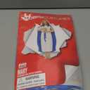 fun shack Virgin Mary Costume for Girls, Mary Costume for Kids, Christmas Costumes Kids, Nativity Costumes Girls (Medium, Blue)