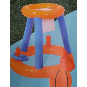 Inflatable 2-in-1 Basketball & Ring Toss