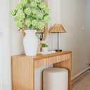 Green Hydrangea Artificial Flowers 37.4Tall Faux Hydrangea Flowers Spray with 6 Flower Heads, Silk Hydrangeas Flower with Stems 3Pcs, Real Touch Hydrangeas for Home Wedding Table Centerpieces Decor