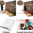 OERJU 10x8ft Vintage Room Inside Backdrop European Style Black Wall Artistic Retro Photo Background Wedding Event Birthday Party Decoration Banner Family Portrait Photo Studio Prop Vinyl Wallpaper