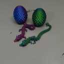 2 Pack Dragon Eggs with Dragon Inside, Dragon Egg Fidget Toy, 3D Dragon Eggs with Dragon Inside, Mystery Dragon Egg, 3D Printed Dragon Egg, Stocking Easter Basket Stuffers