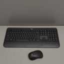 Logitech MK540 Advanced Wireless Keyboard and Mouse Combo for Windows, 2.4 GHz Unifying USB-Receiver, Multimedia Hotkeys, 3-Year Battery Life, for PC, Laptop