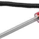 Flylin Weight Stack Pin, Aluminium Alloy Quick Release Pin Magnetic Strength Training Screw Bolt Strength Training Equipment for Fitness Equipment Pin Training (Red)