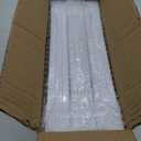 12x12 Picture Frame Set of 9, Display Pictures 8x8 with Mat or 12x12 without Mat, Multi Collage Gallery Square Photo Frames for Wall or Tabletop, White