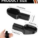 2Pcs Adapters for SRAM AXS Wireless Blips | Recumbent Bar Mounts | Aerodynamic End Cap Design | Secure Attachment-Easy Access-Minimizes Drag | for Time Trial and Road Bikes
