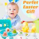 Easter Egg for Toddlers 1-3, Toddler Easter Basket Stuffers, Montessori Toys for 1 2 3 Year Old Boys Girls, Matching Sensory Eggs Fillers Toys, Easter Birthday Gifts for 1 2 3 Year Old Girl Boy