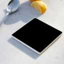 Solid Cool Navy Blue 4 x 4 Absorbent Ceramic Square Coasters Pack of 4