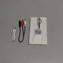 SoundSync Pro Bluetooth Transmitter & Receiver for Airplane, Easy Setup Bluetooth Audio Transceiver for 2 BT Devices, Volume Control, RCA for TV (White)