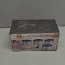 6 Pcs Cake Ring Molds, Seamless Stainless Steel Cake Cutter For Baking, 4 inch Cooking Rings with Pusher & Lifter, Dessert Mousse Molds Baking Tools, Includes 1 Pusher, 1 Lifter and 4 Rings