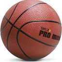 SKLZ Pro Mini Indoor Basketball Hoop with Ball, Over the Door, Shatter-Proof Backboard, Spring-Action Break-Away Steel Rim, Great for Home, Dorm Room, and Office