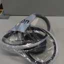 10 Inch Modern Ceiling Light, 24W LED Dimmable Ceiling Light with Remote Control, 3000-6000K Color Temperature Adjustable, Black Small Chandelier for Bedroom, Entryway, Hallway, Kitchen