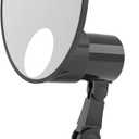 Portable Light Up Makeup Mirror - 3 Color Modes, 15x Magnification, Adjustable Brightness - Ideal for Women and Girls - Travel Vanity Mirror with 270 Rotation - Rechargeable