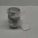 Gerrii 18 Pcs 4 Inch Cake Pans Nonstick Aluminum Small Round Cake Baking Pans Molds for Cheese, Pizza, Quiche, Home Party Baking Supplies, Leakproof and Easy Release