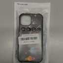 Phone Case Compatible with iPhone 15,Starry Space Planetgirl Cases, Tempered Glass Back+Soft Silicone TPU Shock Protective Case for iPhone 15.