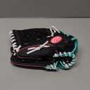 Rawlings | Sure Catch Youth Series Softball Glove | 12" | Right Hand Throw | Black/ Mint/ Pink