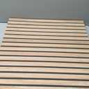 6Pack Large Acoustic Panels, Self-Adhesive Soundproof Wall Panels, Sound Proof Foam Panels for Walls, Decorative Acoustic Wall Art for Recording Studio, Home, Office, 24240.4", Rustic Oak Color