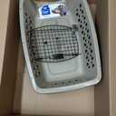 Petmate Vari Dog Kennel Small Portable Carriers & Crates for Dogs 10 to 20 lbs, Airline-Friendly, Durable Plastic, Pet Carrier For Home and Travel, 24" Long, Taupe and Black, 24 x 16.7 x 14.5