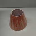 Aspen Creative 56002 Transitional Hardback Empire Shape UNO Construction Lamp Shade in Brick Red, 9" Wide (5" x 9" x 7")