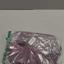 BAGSMART Toiletry Bag Travel Bag with Hanging Hook, Water-resistant Makeup Cosmetic Bag Travel Organizer for Accessories, Shampoo, Full Sized Container, Toiletries (Purple, Medium)