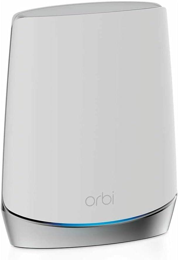 NETGEAR Orbi Whole Home Tri-Band Mesh Add-on Satellite (RBS750)  Works with Your Orbi WiFi 6 System| Adds up to 2,500 sq. ft. Coverage | AX4200 (Up to 4.2Gbps)