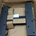 Floating Shelf Bracket 3/8" Thick Heavy Duty Shelf Brackets 4 Pack Free Hanging Countertop Support Bracket 12" Lx2.5 W Floating Wall Brackets for Cabinets, Granite, Dishwasher, Bench Seats Vanities