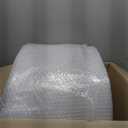 Amazon Basics Bubble Wrap for Moving, Packing, Shipping and Storage, Perforated Protective Cushioning for Fragile Items, 12-inch x 175-ft Long Roll, Small 3/16", Clear