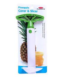 Pineapple Corer, [Upgraded, Reinforced, Thicker Blade] Newness Premium Pineapple Corer Remover (Black)