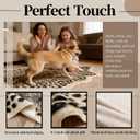 5.2ft x 7ft Leopard Rug Fluffy Animal Print Leopard Rug Cheetah Print Cheetah Print Carpet Faux Fur Hide Cowhide Skin Mat Area Carpet for Nursery Home Office Living Room Bedroom