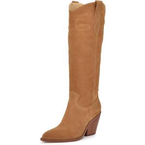 Nine West womens SmashKnee High Boot (7, Tan 101)