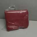 BZVV Soft Tablet Stand Pillow with Pocket,Adjustable 3 Viewing Angle,Lazy Holder for Bed Sofa,Compatible with iPads Tablets eReaders Smartphones Books Magazines (Wine Red)