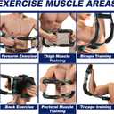 Pro-Grade Twister Arm Trainer- 30-100lb Adjustable Chest Workout Equipment for Men&Women,Beginners or Professional, Adjustable Portable Arm Chest Exerciser with Anti-Slip Grips for Home Gym