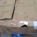 Yaheetech 46" Small Modern Fabric Sofa Loveseat Mid Century 2 Seater Sofa Couch with Lumbar Pillows, Solid Wood Legs for Living Room, Small Space, Dorm, Office, Bedroom, Dark Gray