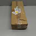 Nisoger Wedding Welcome Sign Stand, 68”x31”x 20” Heavy Duty Easel Stand for Sign with 4 Leather Strap, Welcome to Our Wedding Sign Holder, Metal Floor Standing Easels for Signs, Poster, Gold