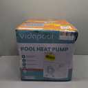 12,000 BTU Swimming Pool Heat Pump Electric Pool Heater for Above Ground Pools Up to 3,000 Gallons,Heating and Cooling Pool Heater 120V