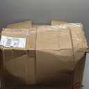 Outdoor All Weather Waterproof Dog Bed, Orthopedic Dog Bed for Extra Large Dogs, Egg Crate Foam Crate Pad with Washable Removable Oxford Cooling Cover, 47x29 Inch, Brown