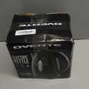 OVENTE Electric Kettle, 1.7L Fast Boiling Water Heater for Coffee or Tea, BPA Free with Water Level Gauge, Auto Shut-Off, Boil-Dry Protection, Indicator Light and Removable Filter, Black KP72B