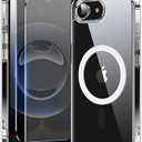 iPhone 16 E Case Clear, Not Yellowing, Screen Protector*2, Military-Grade Protection for iPhone 16e Phone Case 6.1 inch Clear
