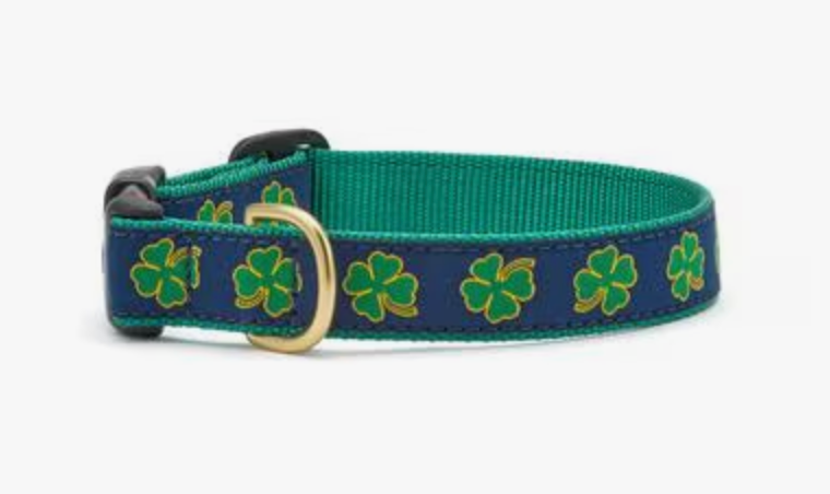 Up Country Navy Camo Pattern Dog Collar or Leash (Dog Collar, Large (15 to 21 inches) 1 inch Wide Width)