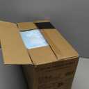 Amazon Basics Leak-Proof Dog and Puppy Potty Training Pee Pads with Quick-Dry 5-Layer Super Absorbent Design, Regular Size 22 x 22 inch, Blue & White, 100 Count