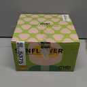 MS!MAKE SURE Adjustable Raised Cat Bowls, Ceramic Elevated Cat Bowls, Pet Bowl with Anti - Slip Rubber Pad, Leak - Proof, Lead & Cadmium Free, Whisker - Friendly, for All Life Stages of Age Blue