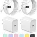 10FT iPhone 17 16 15 Charger Fast Charging USB C Charger Block Type C Chagrer Fast Charging 2-Pack for iPhone 17/17 Plus/17 Pro/17 Pro Max/iPhone 16/16 Plus/16 Pro/16 Pro Max/15/15 Pro Max/Samsung