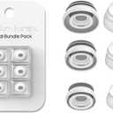 Premium Multi-Flange Eartips for AirPods Pro 1&2 (S/M/L) Always Fits, Never Slips